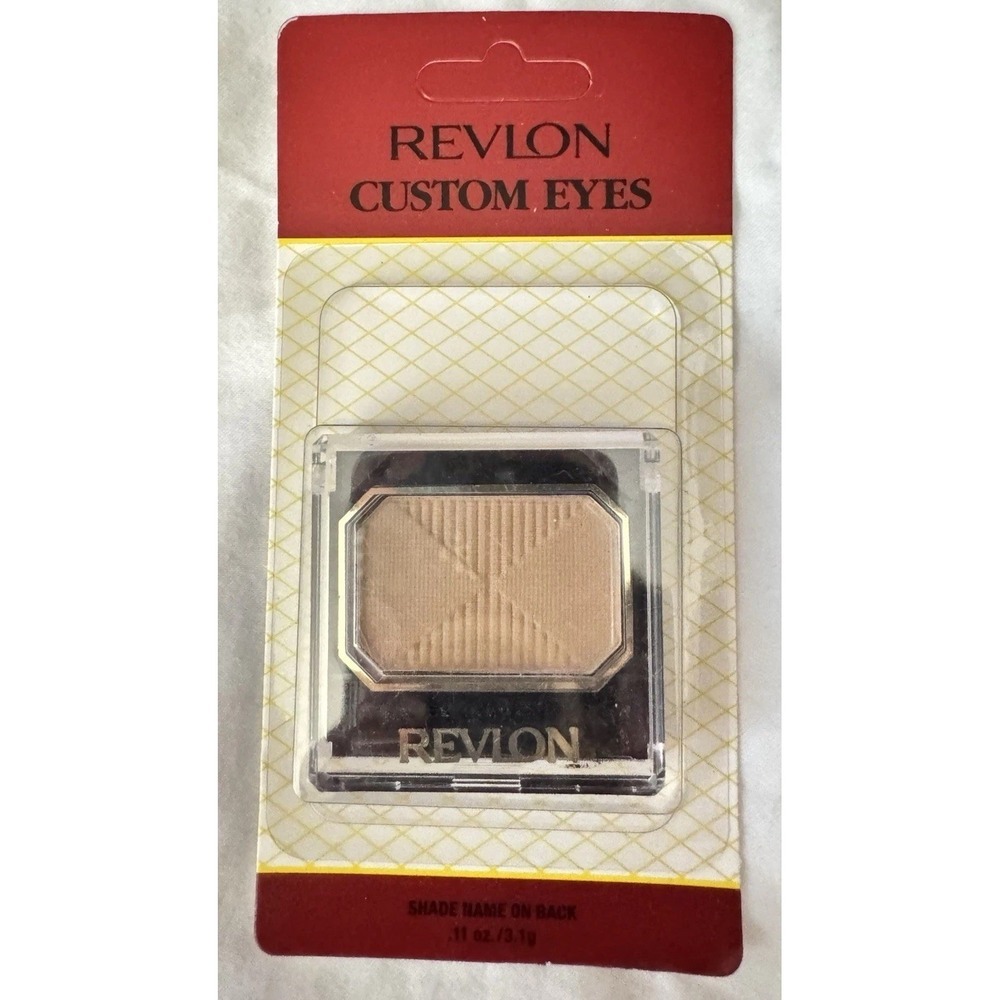 Revlon Custom Eyes Pebble Matte Eyeshadow Vintage 80s/90s Compact NIB